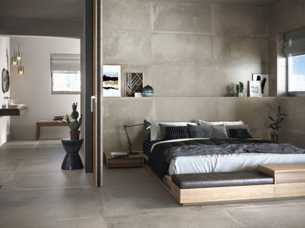 betonlook tegels, akrom, steel, grijs, 60x120